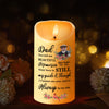 Custom Photo Dad Mom Left Me Beautiful Memories Personalized Led Candle Memorial Gift CH07 895280