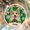 Custom Photo Dog Christmas - Personalized 2-Layered Wooden Ornament CH07 896862