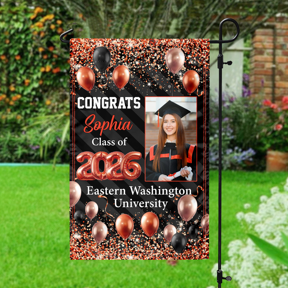 Personalized Graduation Flag 2026 – Congrats Grad Garden Flag Gift & Party Decor HO82 901968