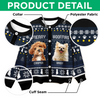 Custom Photo Merry Woofmas Christmas Ugly Cardigan TH10 896375