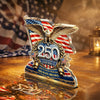 Personalized America 250th Anniversary Patriot Eagle Acrylic Block Plaque - Patriotic Memorial Decor HO82 901904