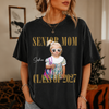 Custom Senior Dad Mom Photo Comfort Shirt Class of 2027 with Child Photo & Name, Graduation Mom Gift TH10 170557