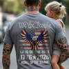 America 250th Birthday Eagle US Flag Back Shirt 250 Years We The People 1776-2026 Dark Shirt CH07 910956