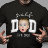 Custom Photo Golf Dad Dark Shirt - Personalized Father’s Day Gift TH10 169841