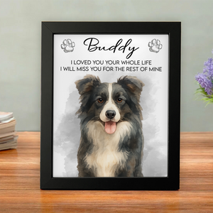 Custom Portrait Photo You Were My Favorite Hello Memorial Picture Frame LM32 893755