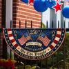 We The People US 250th Anniversary 1776–2026 Non-Pleated Fan Flag CH07 911822