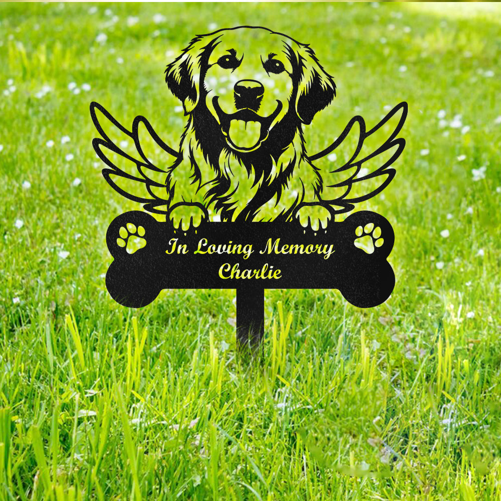 Custom Photo Dog Cat Memorial Stake Sign HA75 920024