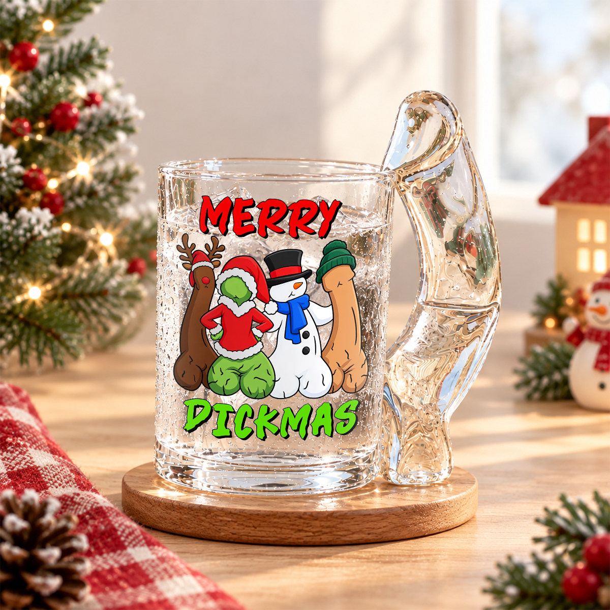 Hilarious and Dirty Merry Dickmas Naughty Mug Funny Christmas Gifts HA75 919552