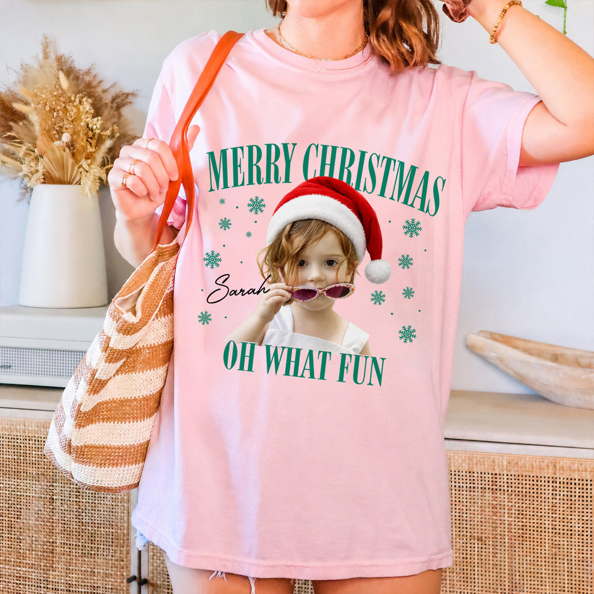 Custom Photo Merry Christmas Making Memories Comfort Shirt - Gift For Christmas, Family Gift HO82 903300