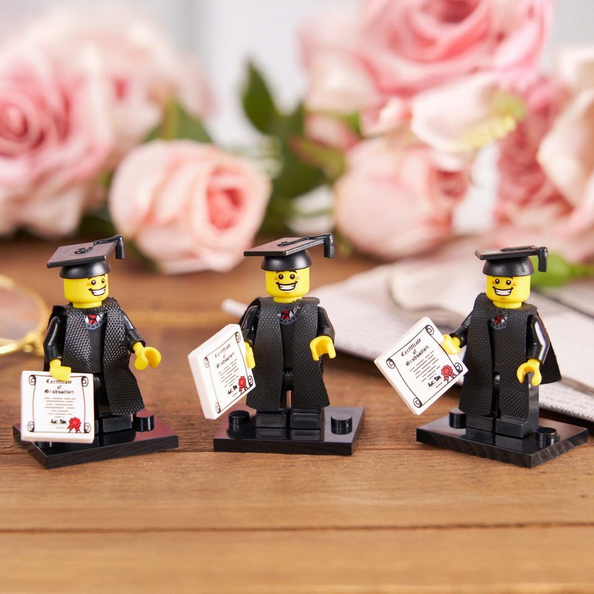 Personalized 2026 Graduation Building Block Family Figurines - Grad Gifts For Him & Her HO82 901620