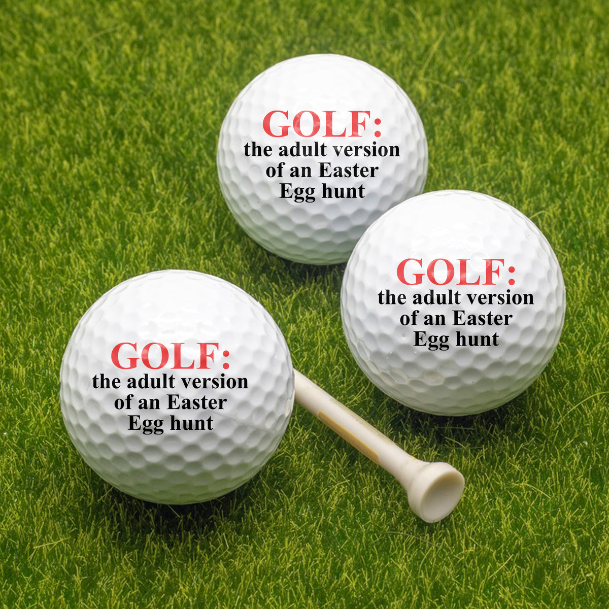 Personalized Golf Humor Golf Balls Gift For Golf Lovers CH07 911224