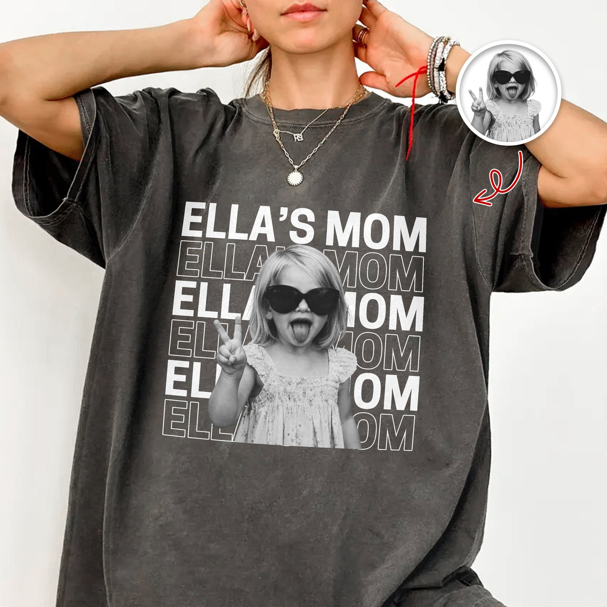 Custom Vintage Photo Dad, Mom Comfort Shirt HO82 902688