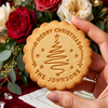 Personalized Family Name Xmas Tree Merry Christmas Cookie Stamp, Holiday Baker Gift HO82 904116