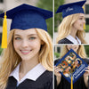 Custom Photo Graduate 2026 Glitter Graduation Cap TH10 169143