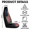 Personalized American Flag Freedom Independence Car Seat Cover LM32 899501