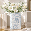 Personalized First Home Ceramic Book Vase, Housewarming Gift For Couple LM32 670603