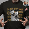 Personalized Vintage Photo Dad EST Comfort Shirt HA75 921462