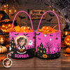 Custom Face Photo Little Vampire Trick or Treat Basket - Kids Halloween Gift HO82 903170