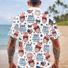 Custom Funny Face 250 Years Of Freedom 1776-2026 Hawaii shirt HO82 901702