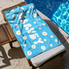 Custom Name Daisy Beach Towel For Summer TH10 894167