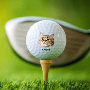 Custom Dog Photo And Name Golf Ball For Golf Lovers TH10 898225