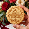 Custom Family Name Merry Christmas Cookie Stamp HA75 919628