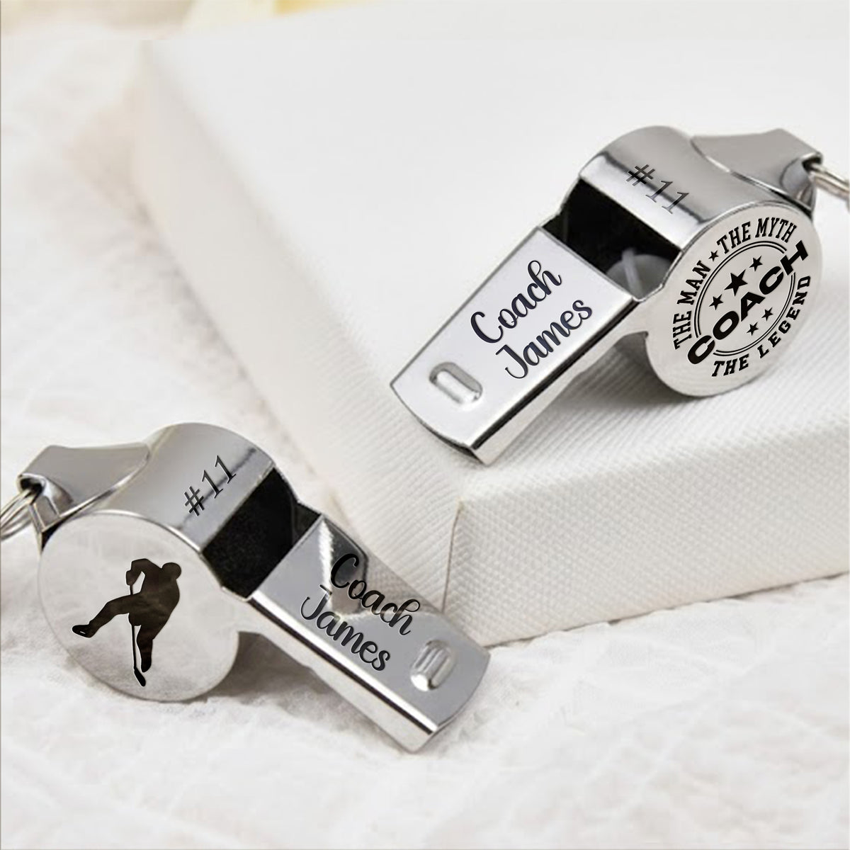 Personalized The Man The Myth The Legend Coach Whistle Sport Gift for Coach CH07 910452