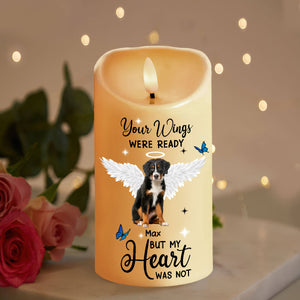 Custom Photo You Were My Favorite Hello and My Hardest Goodbye Led Candle CH07 895718