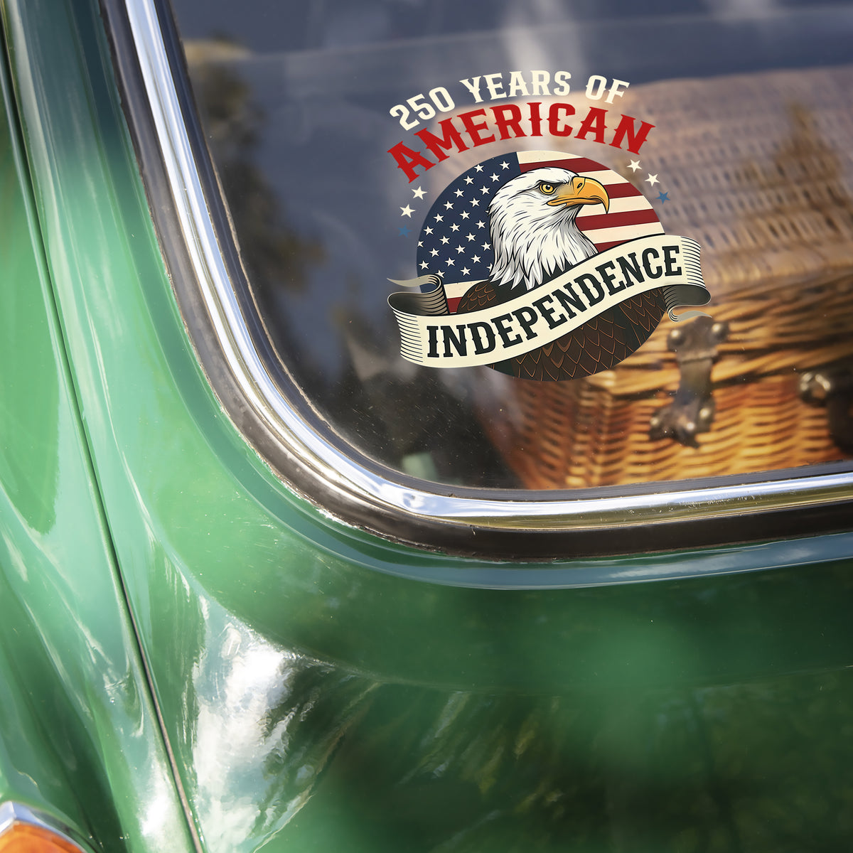 250 Years Of American Independence Car Window Decal Sticker CH07 910152