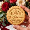 Personalized Family Name Making Memories Christmas Cookie Stamp, Holiday Baker Gift HO82 904124