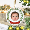 Customize Kid Face Ceramic Ornament For Christmas HO82 903746