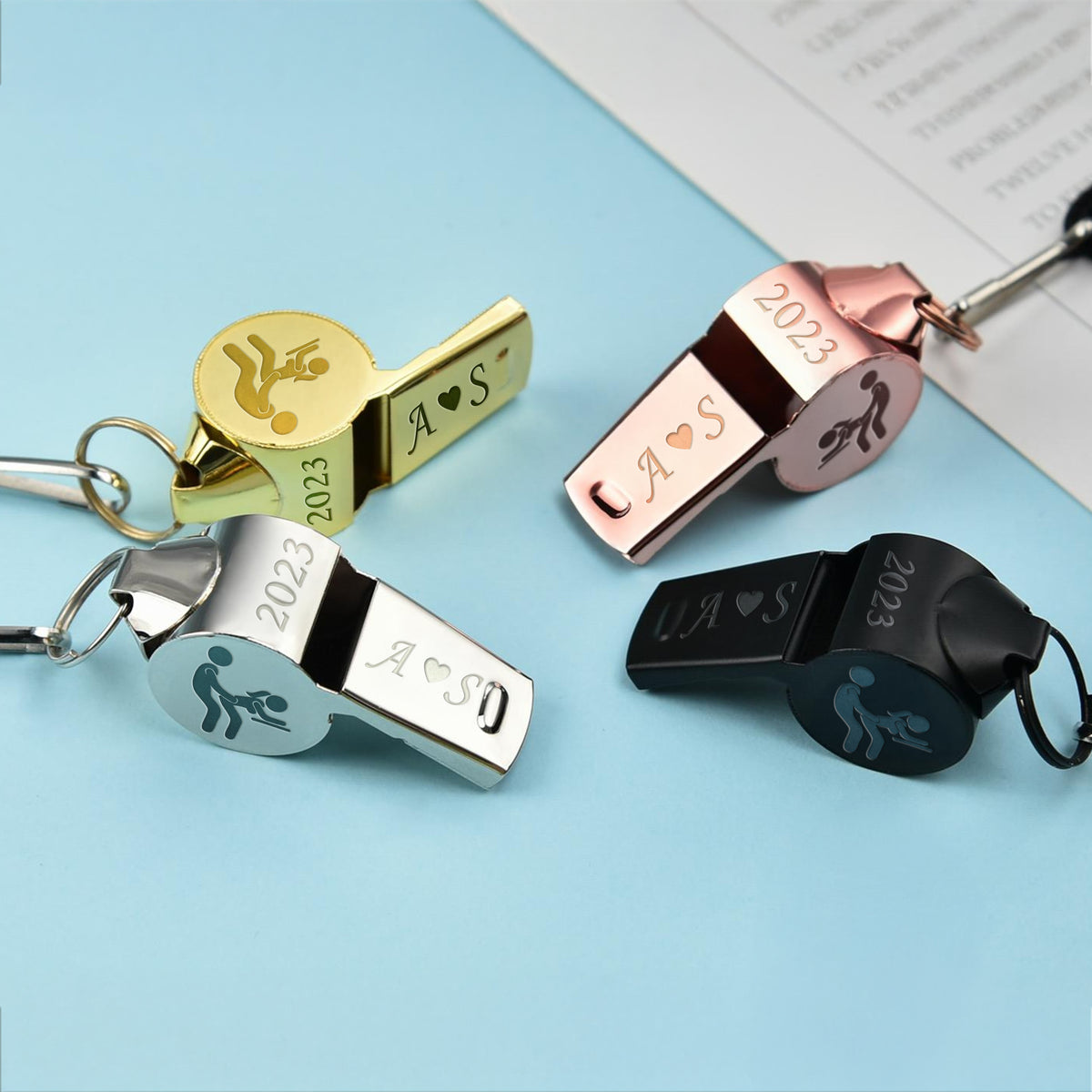 Personalized Funny Adult Humorous Coach Whistle - Teacher Gifts, Graduation Gifts for Her, Him LM32 897887