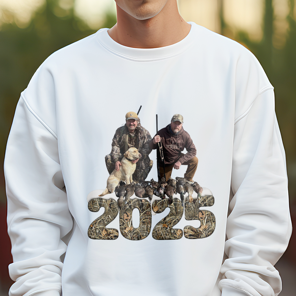 Custom Photo Bright Shirt Christmas Gifts For Duck Hunting HA75 898368