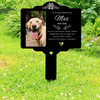 Custom Pet Memorial Photo In Loving Memory Garden Stake CH07 911330
