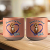 Custom Dog Photo Forever In My Heart Memorial Pottery Mug CH07 180076