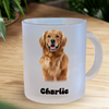 Custom Puppy Photo Glass Mug For Dog Lovers CH07 895368