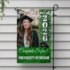 Custom Photo Class Of 2026 Colorful Disco Style Personalized Graduation Garden Flag HA75 920458