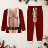Personalized Funny Christmas Chest Body Illusion Sleepwear Novelty Holiday Gift For Men TH10 171155