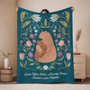 Personalized We Love You Lots, Mama Bear Blanket Mother's Day Gift HA75 920630