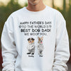 Custom Photo Happy Father's Day, Best Dog Mom, I Woof You Shirt For Dog Lovers HA75 892206