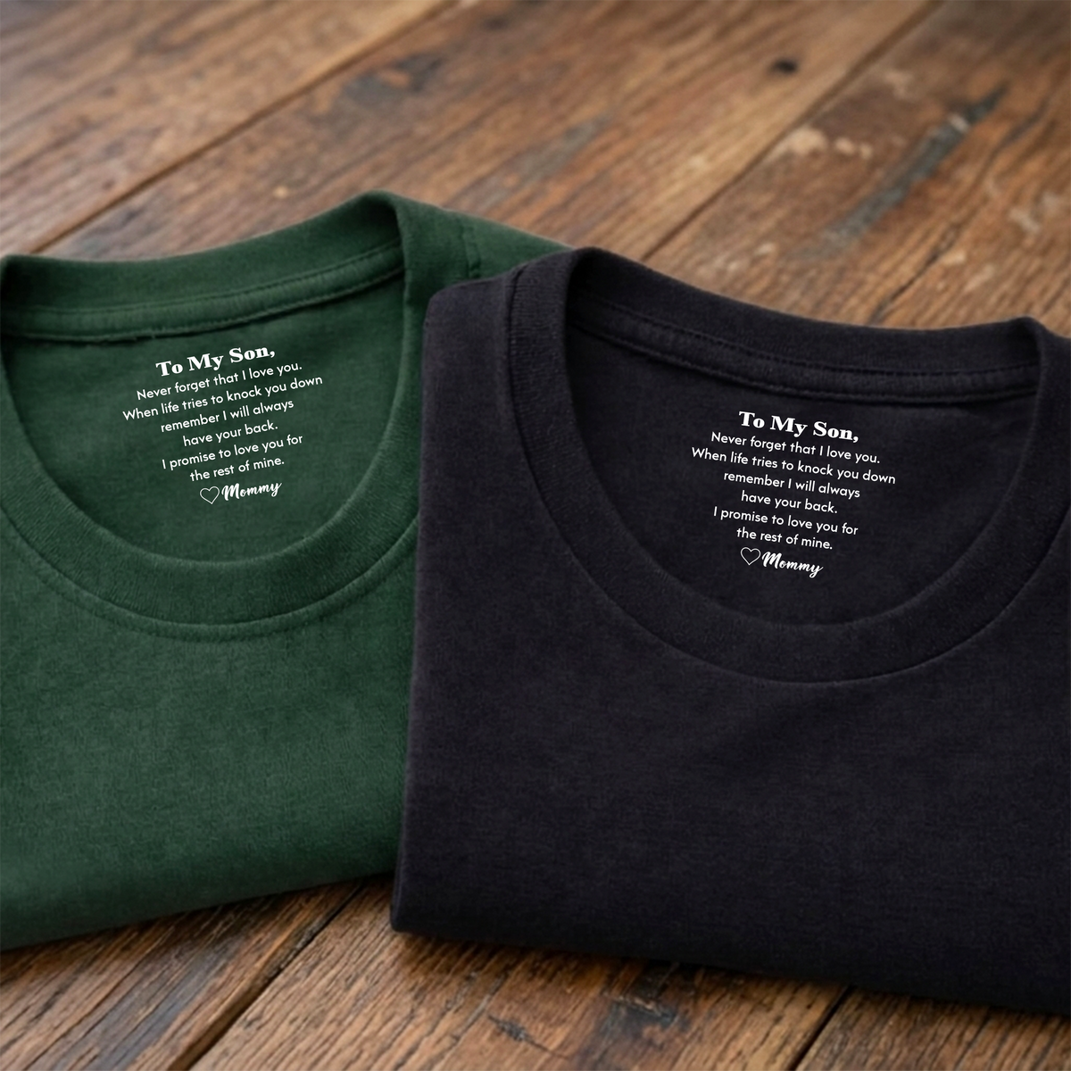 Personalized Never Forget That I Love You Back Neck Shirt TH10 169177