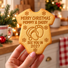 Personalized Name Baby Merry Christmas Shaped Cookie Stamp HA75 57018
