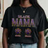 Custom Kids Names Black Mother Panther Dark Shirt, Personalized Mother’s Day Gift LM32 899887