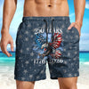 Personalized 250th Anniversary 1776–2026 Eagle Patriotic American Beach Short HA75 921046