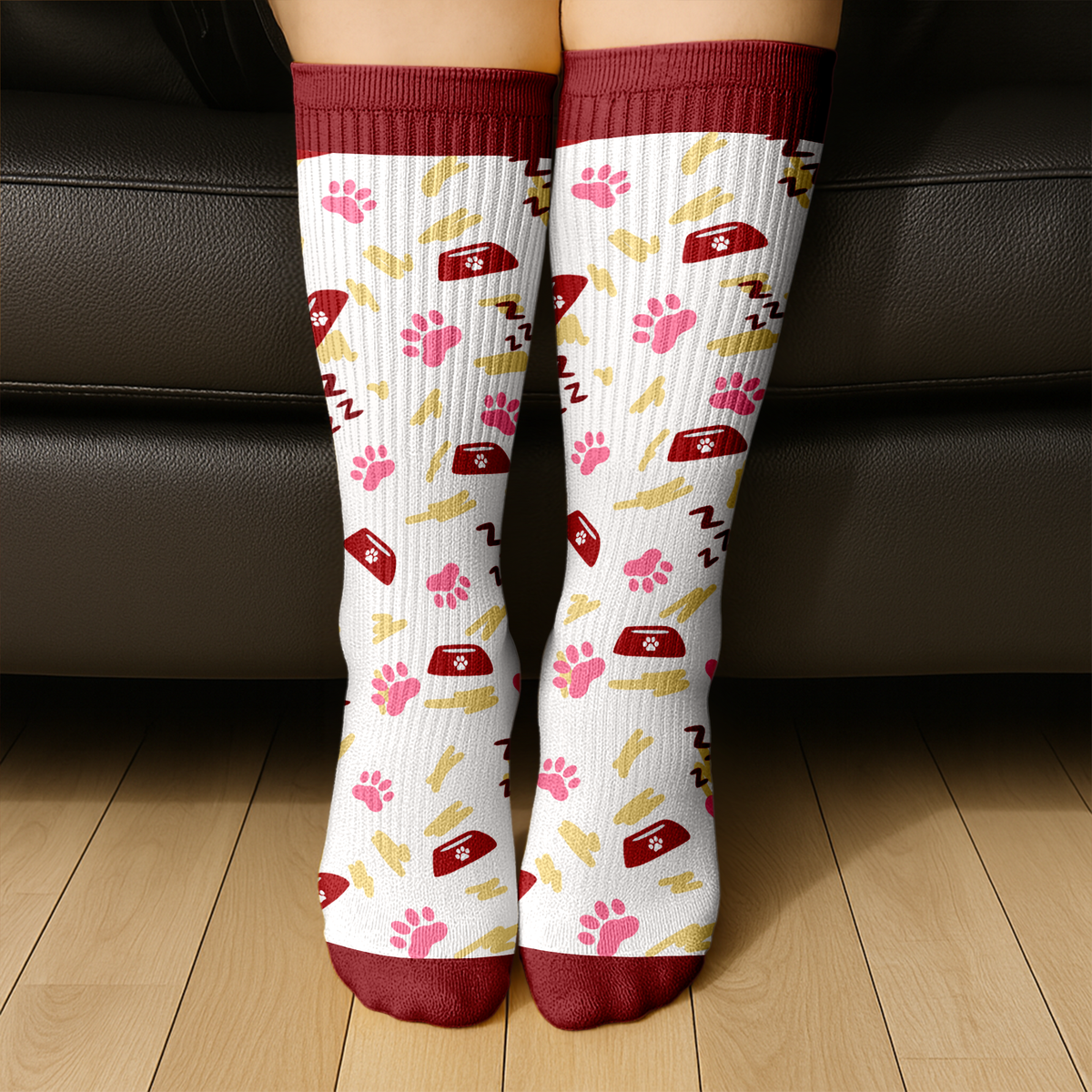 Wake Me Up Never - Personalized Crew Socks HO82 894906