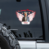 Custom Photo In Loving Memory - Personalized Memorial Car Sticker HO82 900986