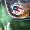 Love Freedom - 250 Years Strong Car Window Decal Sticker LM32 895827