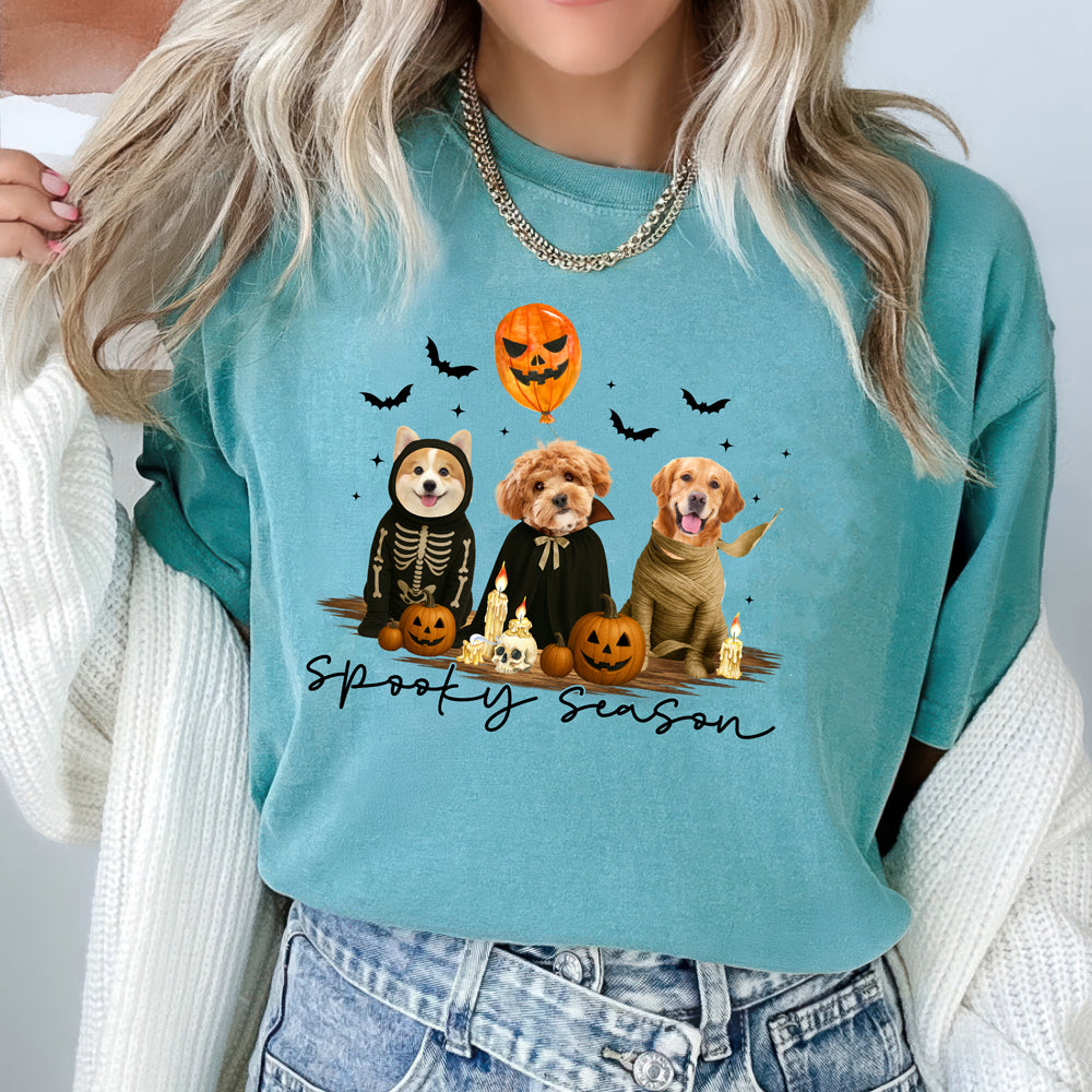 Custom Photo Spoky Season Comfort Shirt For Halloween TH10 896129