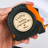 I Love Building A Life With You - Personalized Tape Measure Gift For Boyfriend, Husband CH07 895412