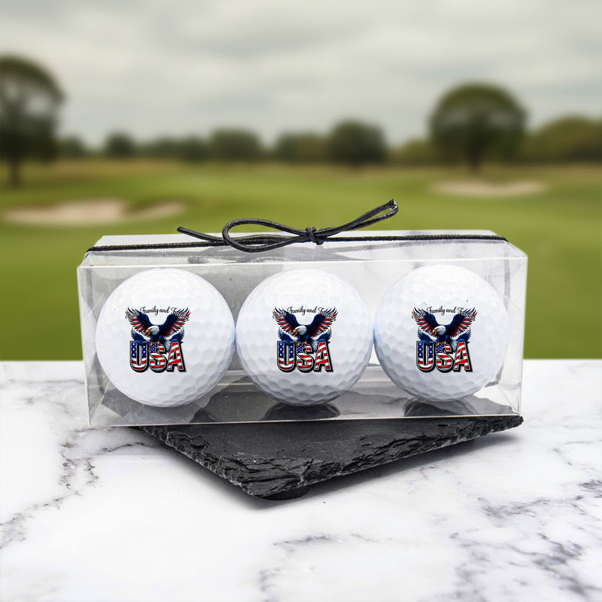 USA Faith, Family And Freedom Golf Ball TH10 169123